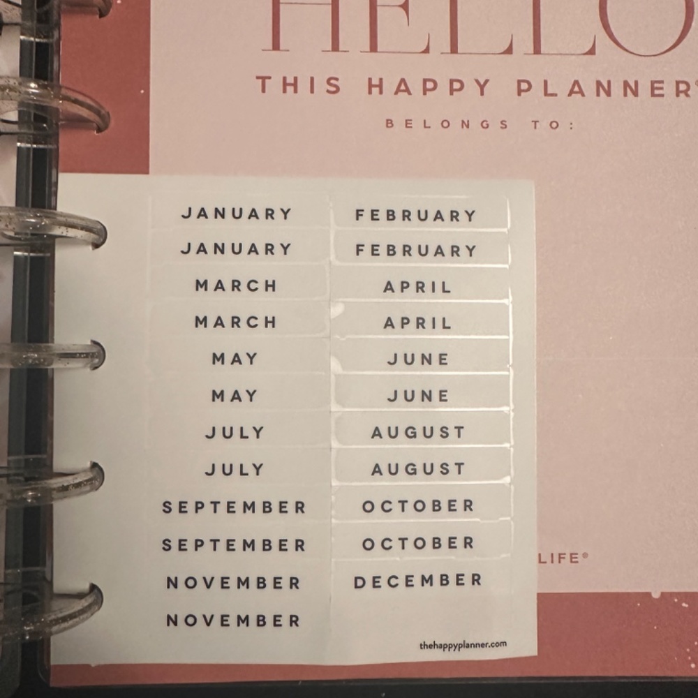 Happy Planner Daily Undated - Picture 3 of 8